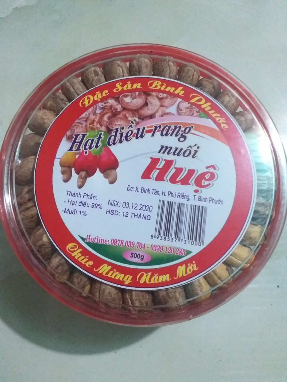 Hạt điều rang muối